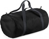 Sac de sport / sac week-end polyester rond noir 32 litres - Sacs de sport / sacs de sport / sacs week-end pour adultes