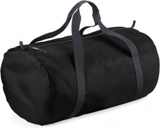 Sac de sport / sac week-end polyester rond noir 32 litres - Sacs de sport / sacs de sport / sacs week-end pour adultes