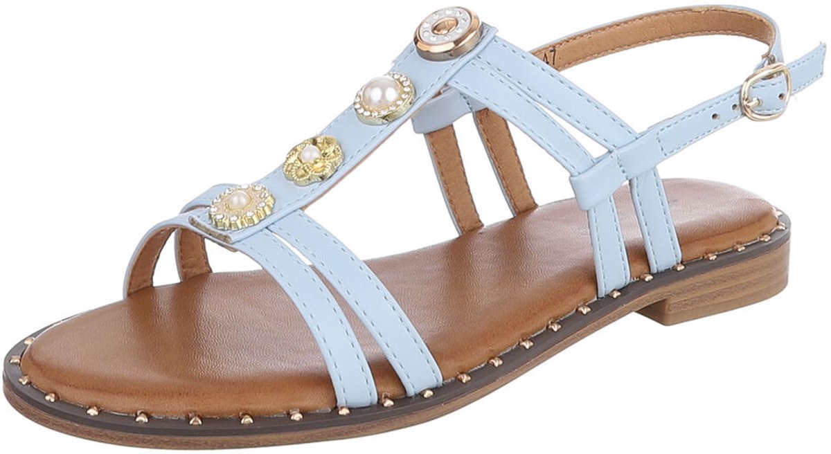 Dames sandalen - bandjes en gesp - dagelijks gebruik Mt:41