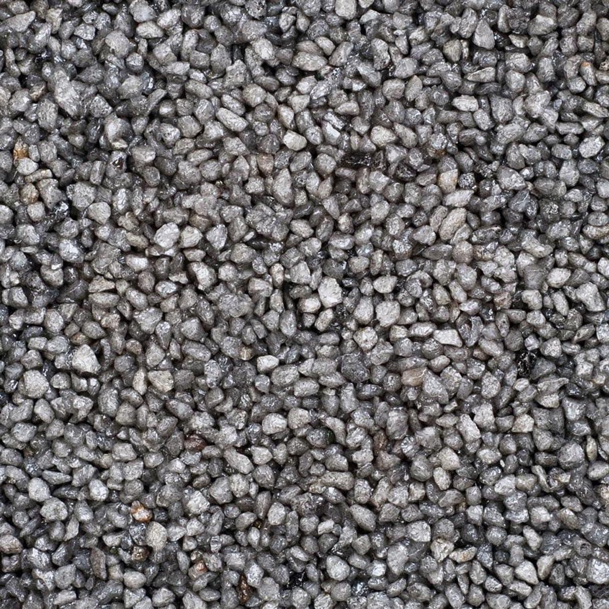 Decoratiegranulaat - Decoratie zand - Woondecoratie maken - Natuursteen materiaal - 5 kg - Grijs