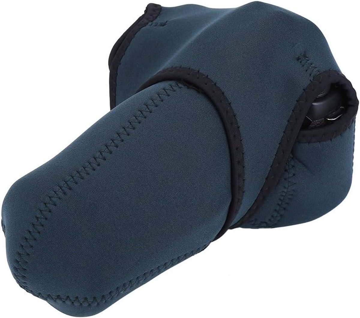 SnelShoppen - Waterdichte SLR DSLR Camera Liner Case Bag Hoes - Nylon, Marineblauw, Geschikt voor 30D 40D 50D 1D 5D 7D D90 D200 D300 en Accessoires