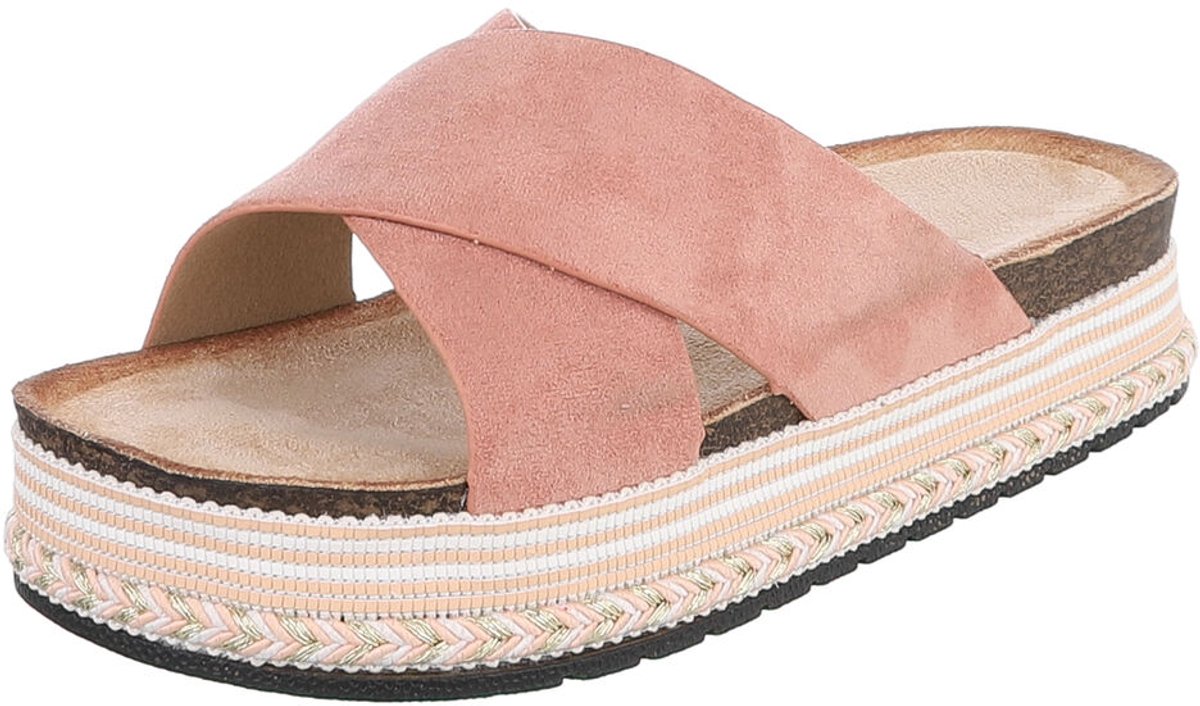 Slipper - Plateauzool - Dames Mt:38