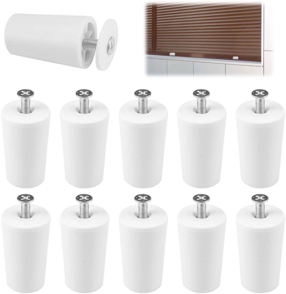 Solidchoice - Set van 10 Rolluikstopper voor Eenvoudige Installatie