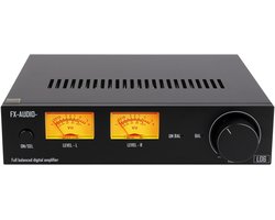 Solidchoice - Dual TPA3255 Hi-Fi Versterker met VU Meter