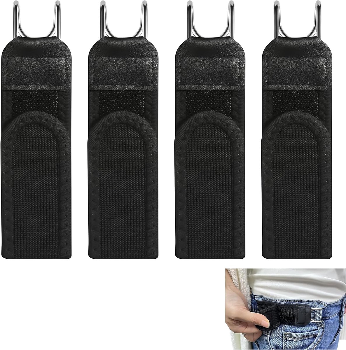 Gordel magische sluiting - onzichtbare elastische gordel - geschikt voor mannen en vrouwen - ShopVlot