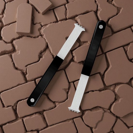 Solidchoice - Set van 2 Paving Stone Verwijderaars met Antislip Handgreep van Solidchoice — afbeelding 3