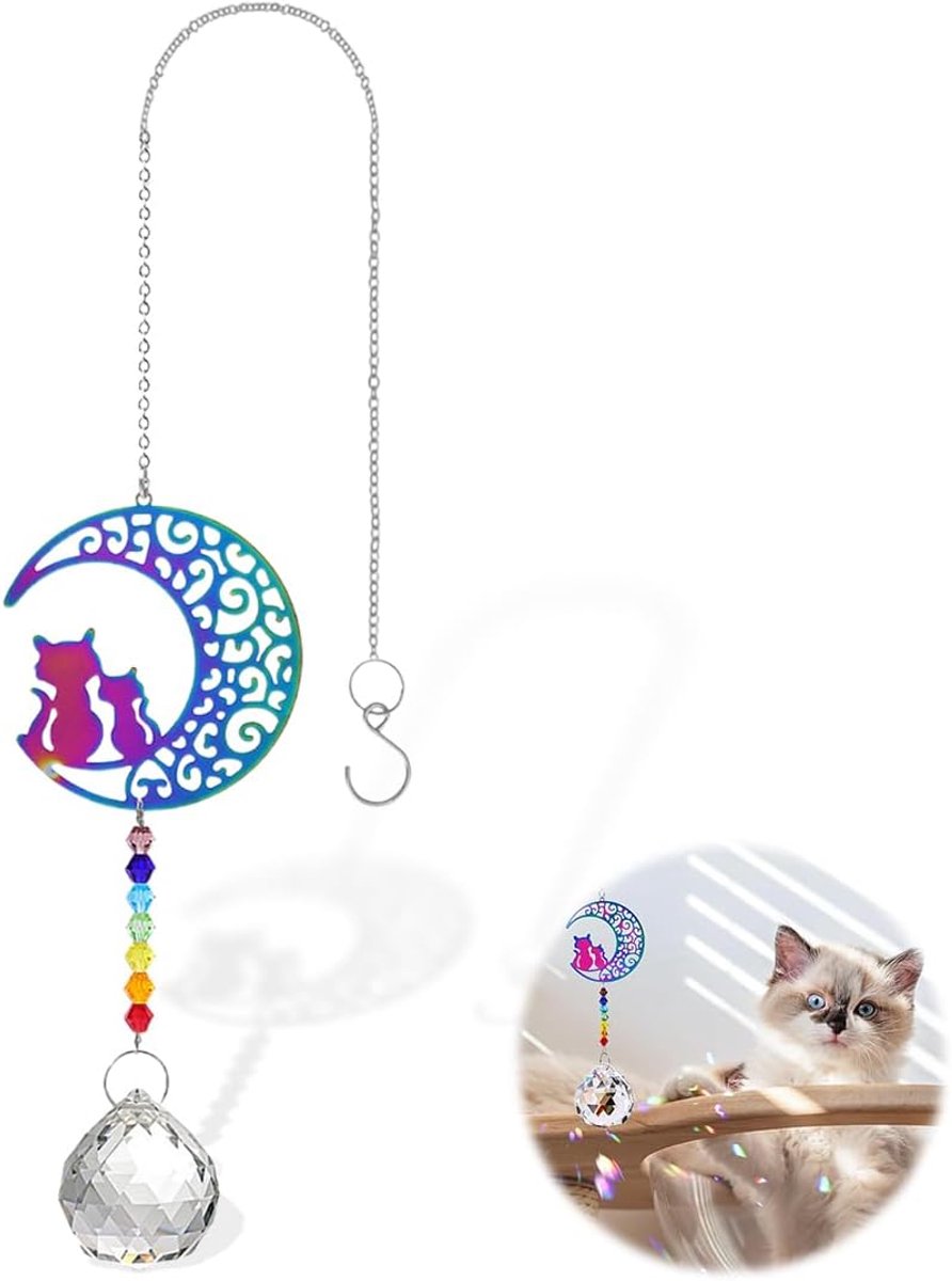 Zonvanger Kristal - Decoratieve Raamhanger - Creëer Regenbogen - Voor een Betoverende Sfeer - ShopVlot