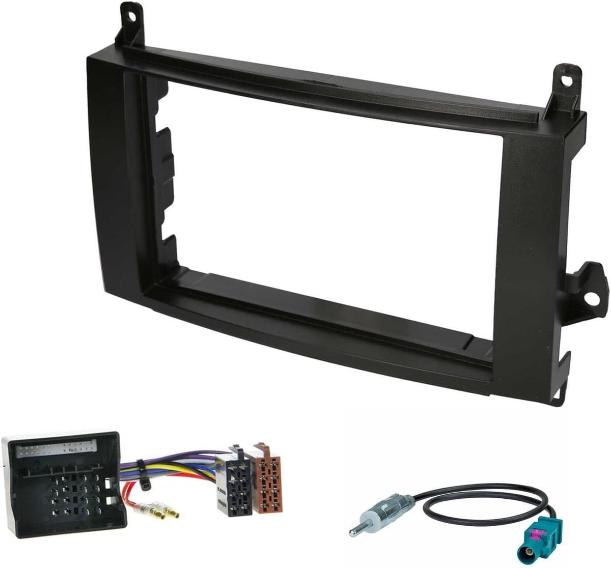 Car Radio Set Double DIN - Audioproject A300-10 - Adapter voor Mercedes-Benz A-Klasse W169 - Eenvoudige installatie - ShopVlot