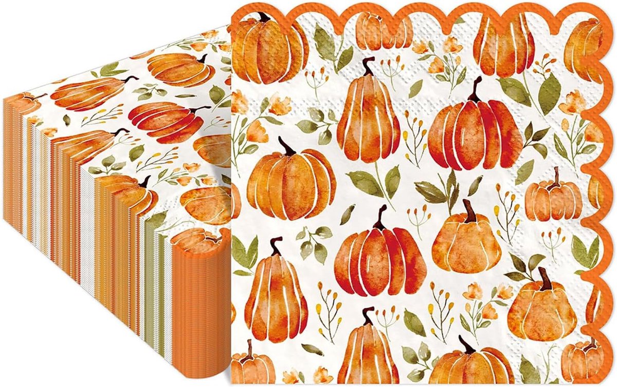 DazzJoy 20 stuks servetten herfstdecoratie - ShopVlot