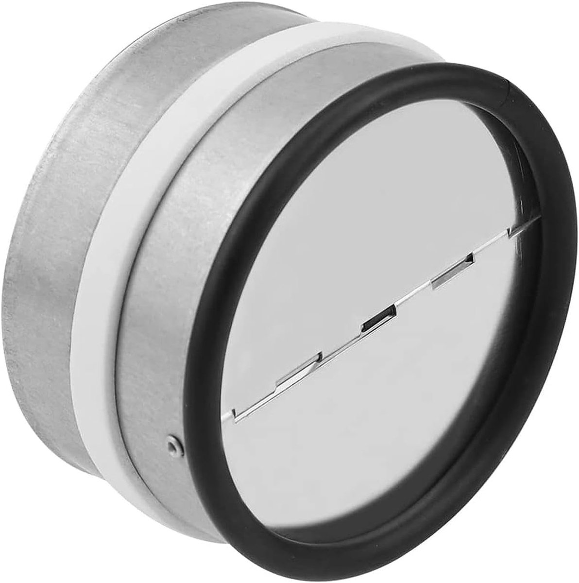 Plug-in check valve with sealing rubber, check valve 100 mm for ventilation duct and air discharge, for pipe - ShopVlot