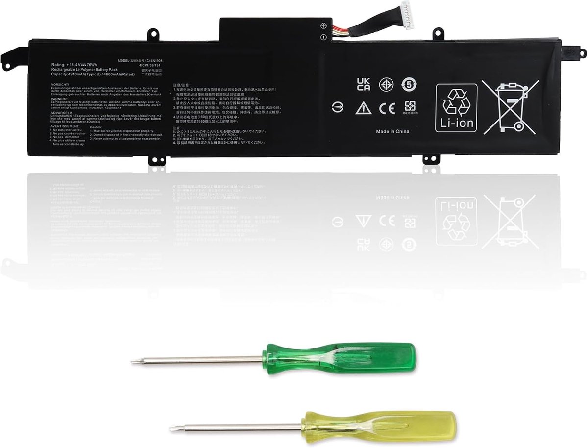 Battery for Ausus C41N1908 - ShopVlot