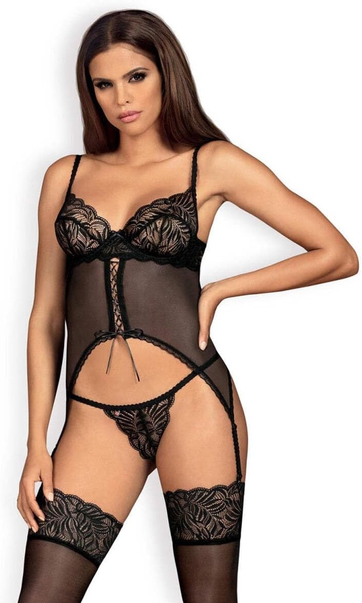 Obsessive Women's Contica Corset and Tanga - ShopVlot