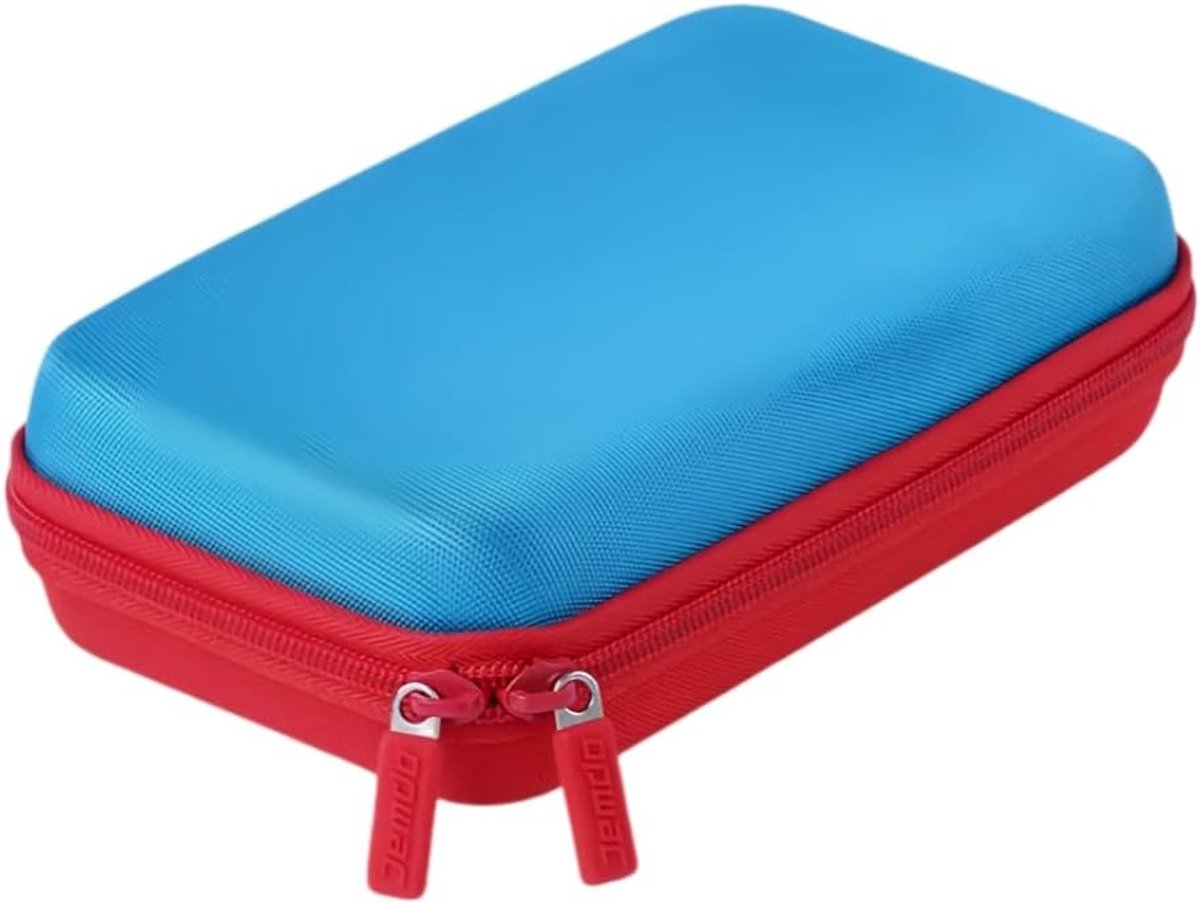 JEMDO Red-Blue Two-Tone NS/OLED/Lite Physical Card Case - Holds 80 Game Cards, Upgraded 900D Oxford Fabric, Durable - ShopVlot