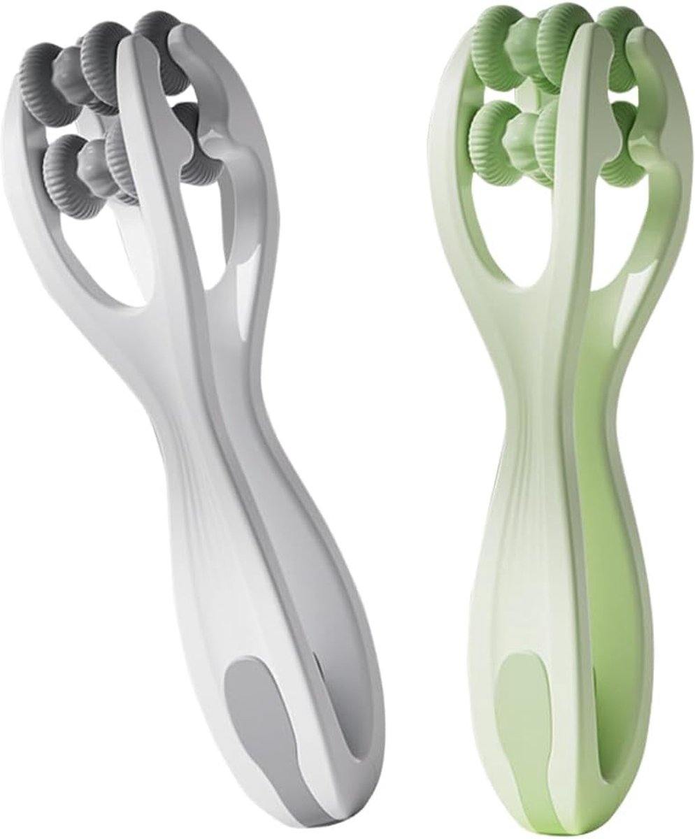 YGCHEN Double Roll Hand and Finger Massager Double-Sided Hand Massage Roller Massage Roller Massage Roller for Muscle - ShopVlot