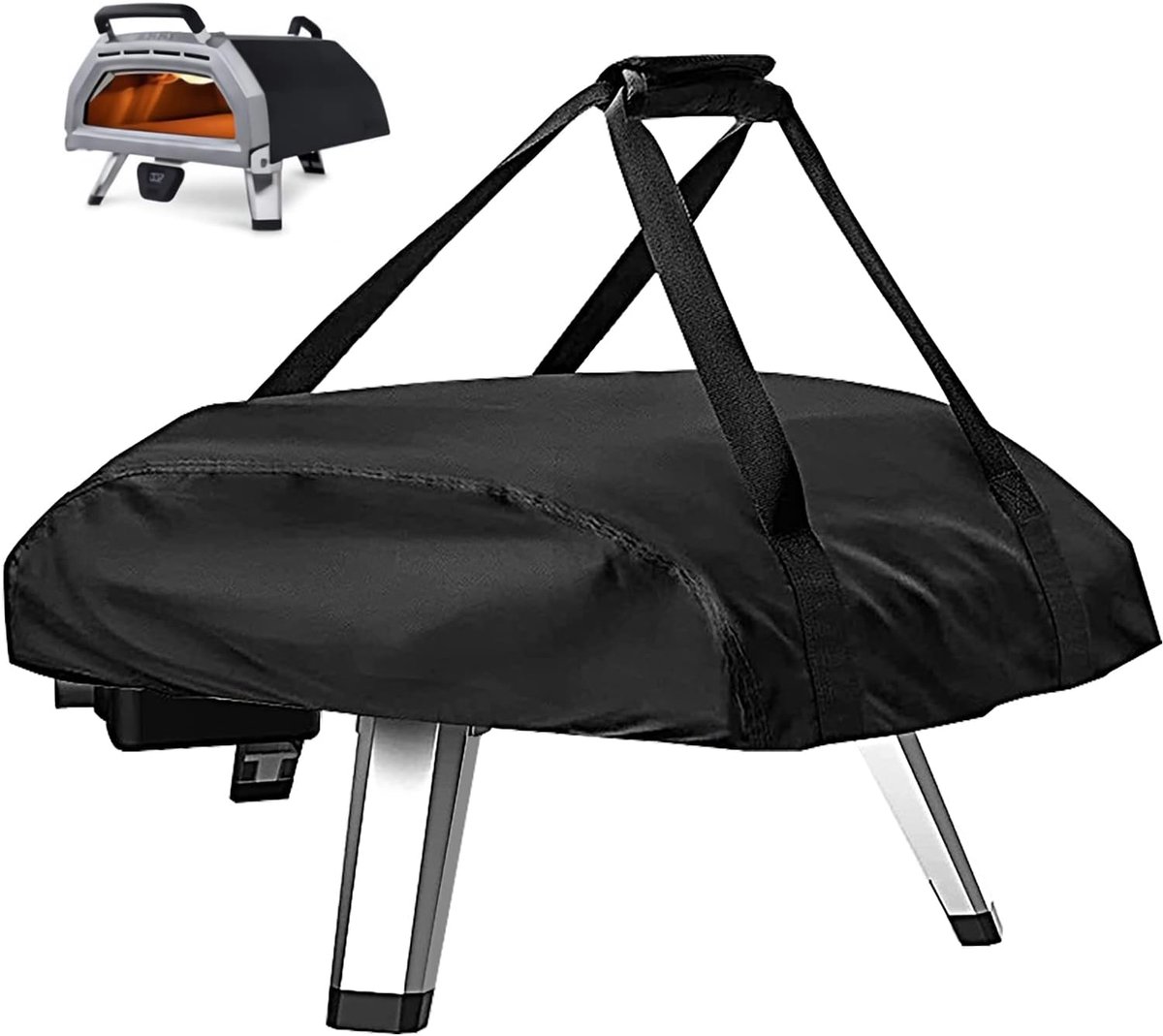 Pizza Oven Protection for Ooni Coda 16 - 420D Waterproof Weatherproof Oxford Fabric Carrying Bag for Pizza Oven - ShopVlot