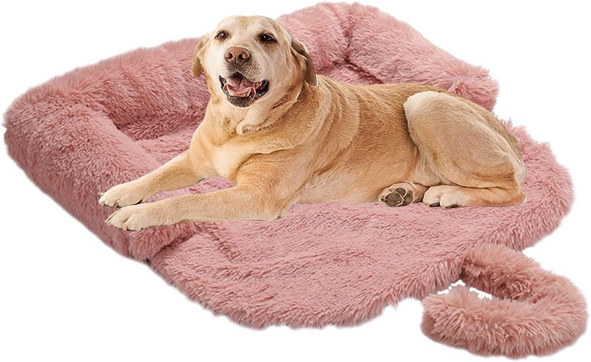 Hondbed Soft Plush - Comfortabel Kussen - Antislip Onderkant - Verzorgd Slaapcomfort - ShopVlot