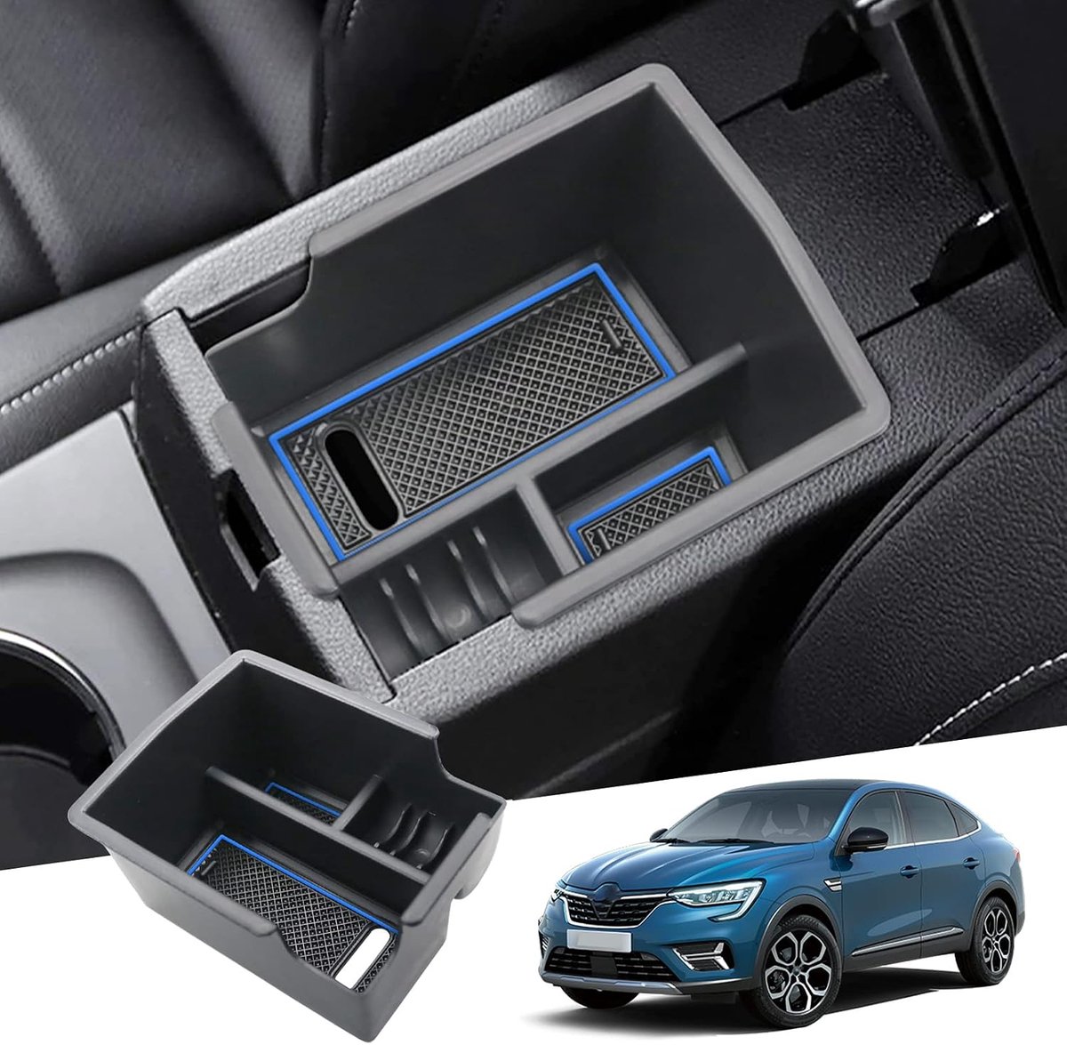 Center Console Opbergdoos Renault Arkana 2021-2026 - Duurzaam ABS - Extra Ruimte - Ideaal voor Organisatie - ShopVlot