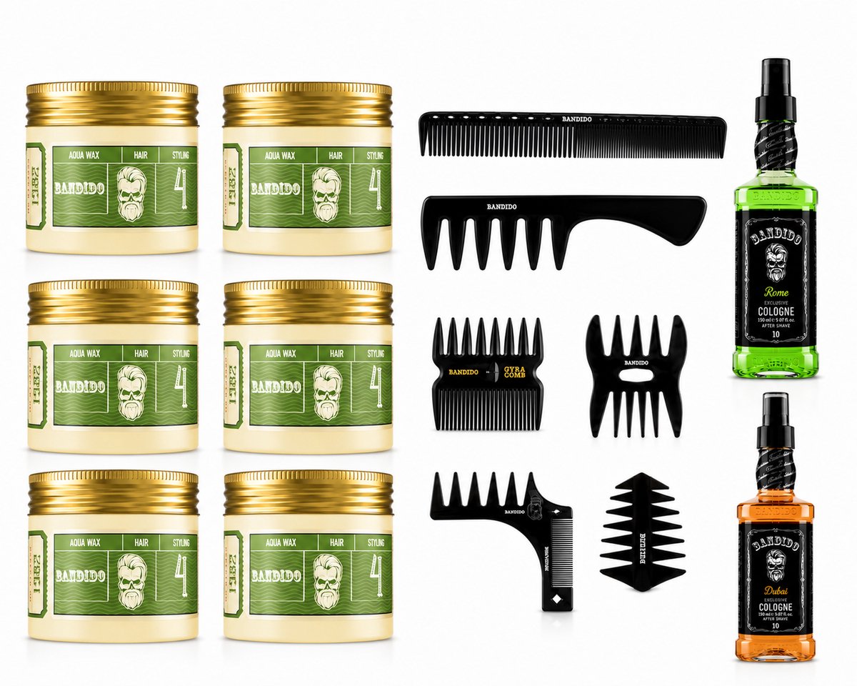 Bandido haar Wax Nr 4 125ml 6 stuk