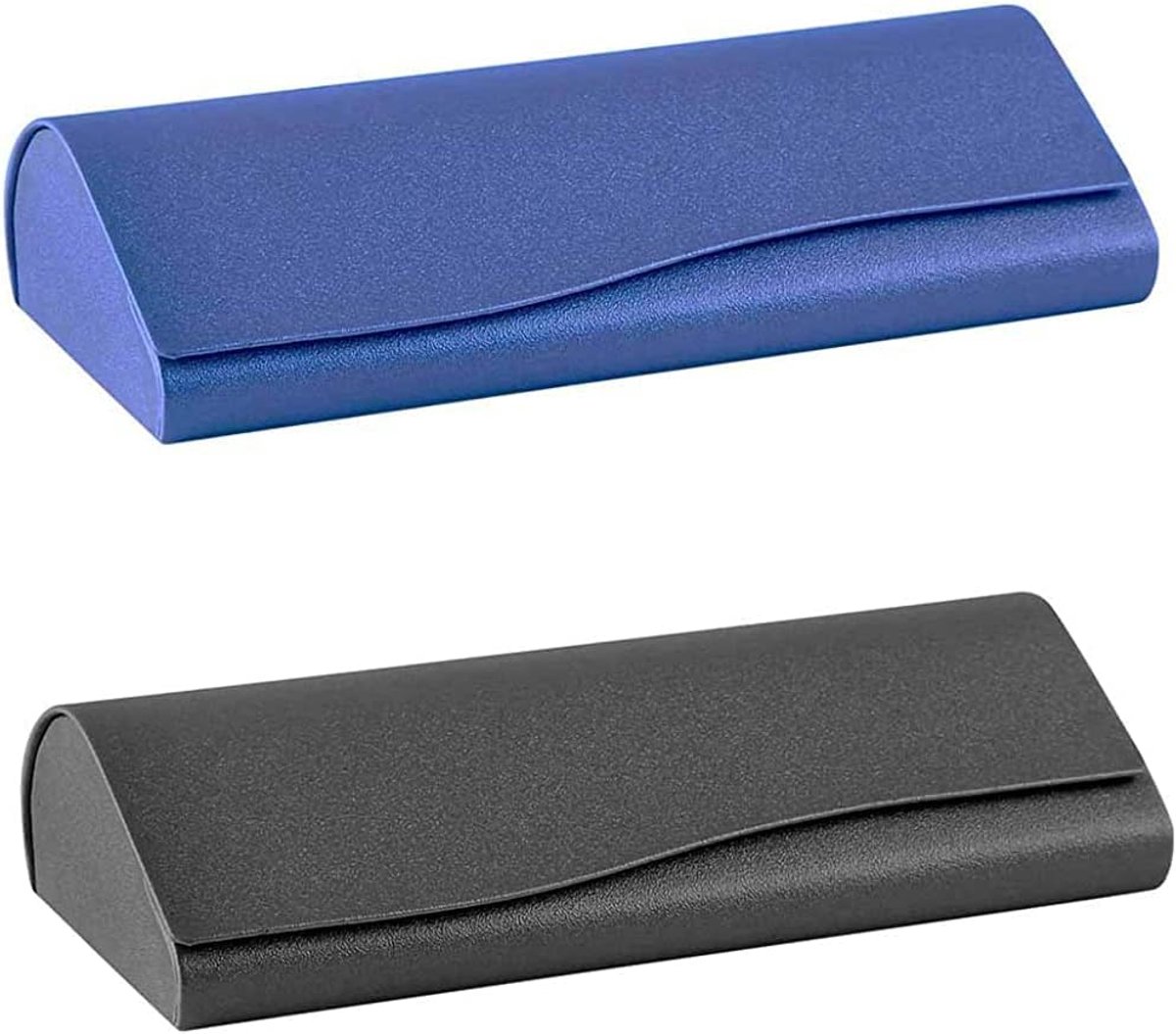 Bril etui set - lichtgewicht - leer met zachte voering - bescherming voor brillen en zonnebrillen - ShopVlot