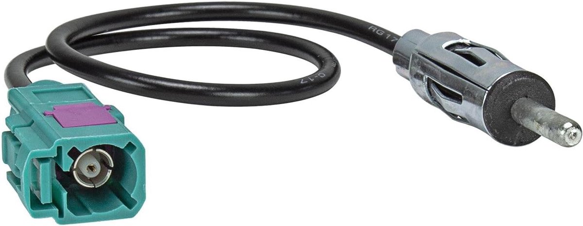 Antenneadapter Fakra - 150 ohm - Din plug (m) - Geschikt voor radio aansluiting - ShopVlot