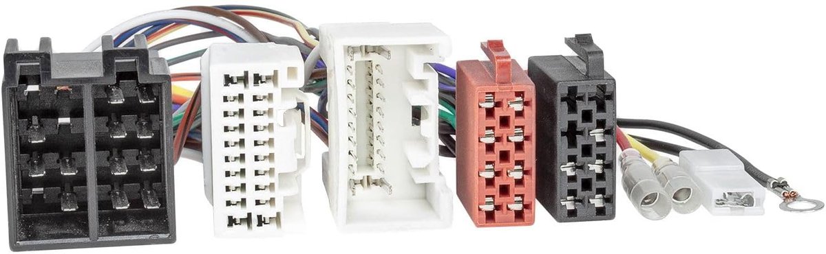 ISO kabeladapter voor Mitsubishi Pajero Outlander ASX - 20-pins connector - voor handsfree installatie - ShopVlot
