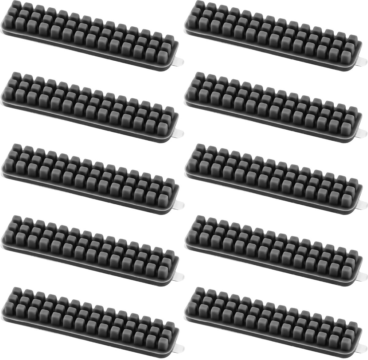 Silicone mondborstels set van 10 - voor Bambu Lab A1 - hoogwaardige siliconen - effectief reinigen 3D-printer - ShopVlot