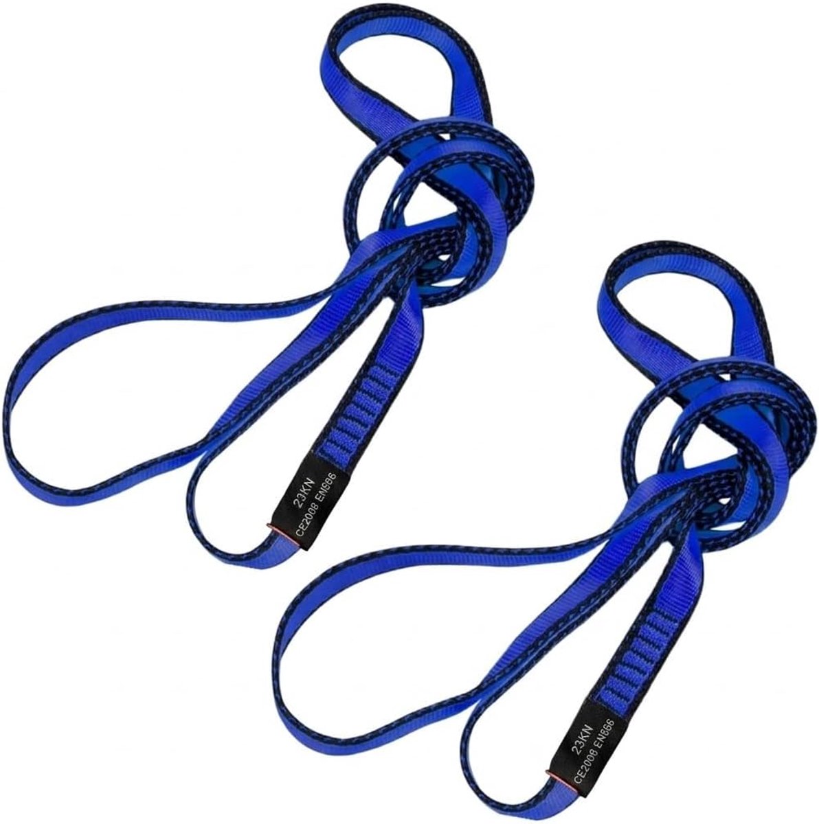 Klimlussen 22 kN - Nylon Gordels 19 mm - CE Gecertificeerd - Voor Yoga en Reden - ShopVlot