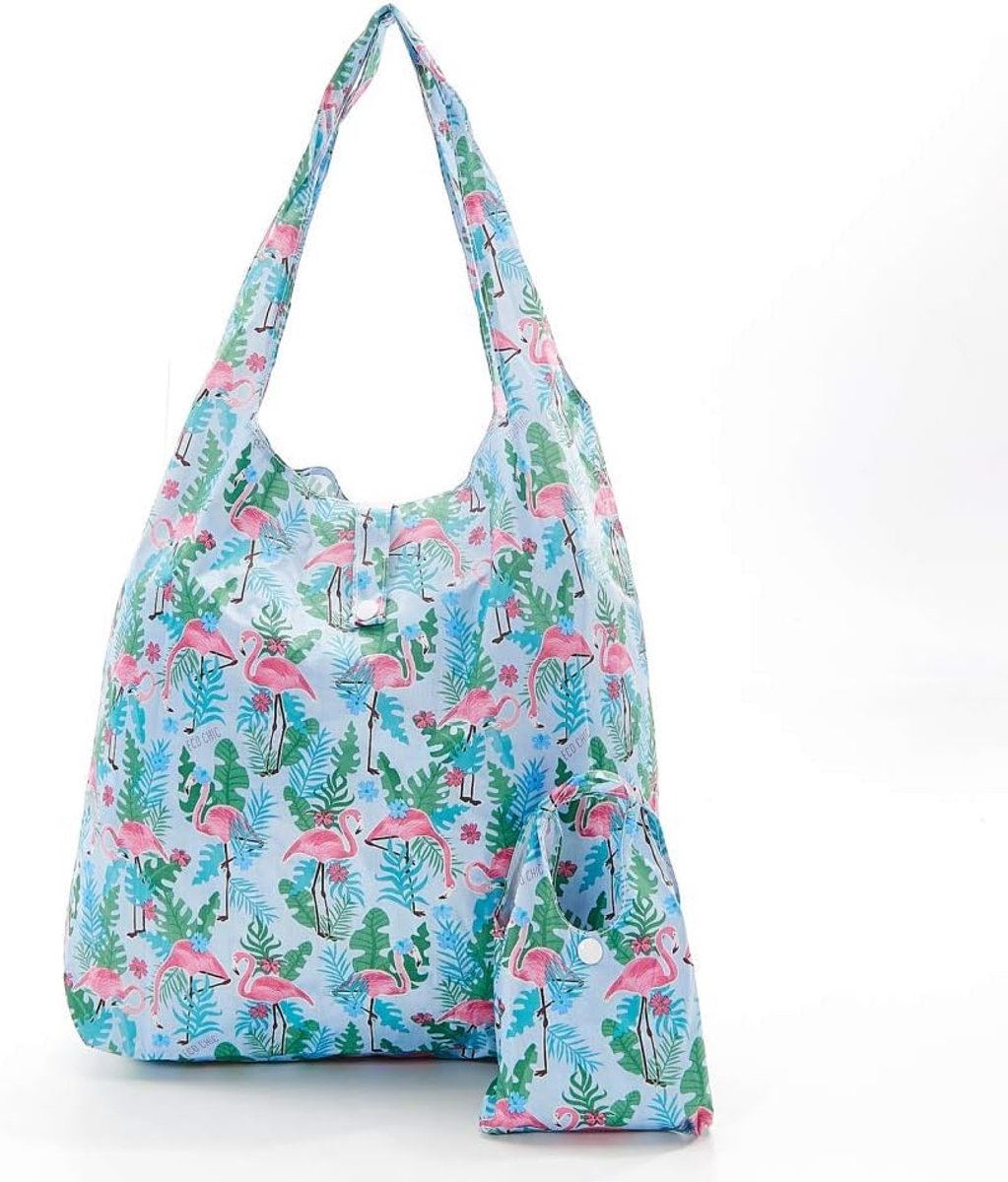 Vouwbare boodschappentas - waterdicht nylon - 15kg capaciteit - ideaal voor boodschappen - ShopVlot