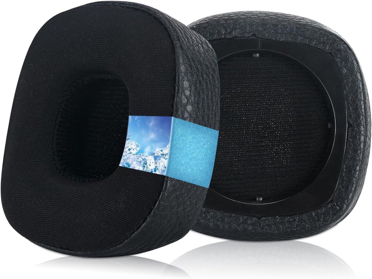 Vervangende oorkussens voor Marshall Major IV III - koelende gel - memory foam - comfortabele pasvorm - ShopVlot