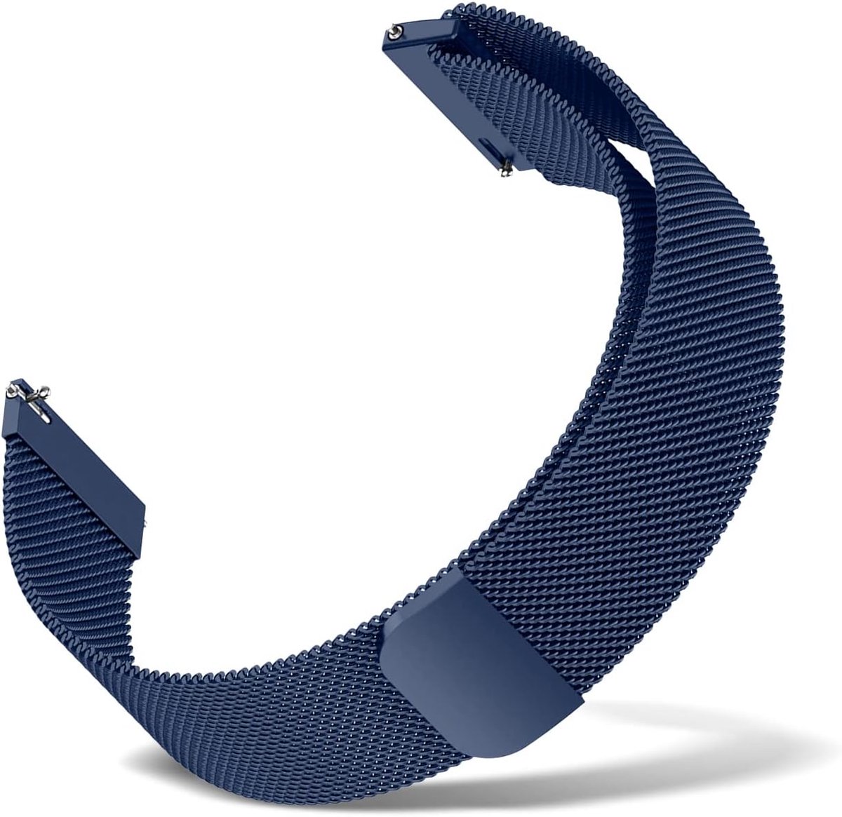 Metalen horlogeband 22mm 18mm 20mm - Magneetstaal - Verstelbaar - Comfortabel voor dagelijks gebruik - ShopVlot