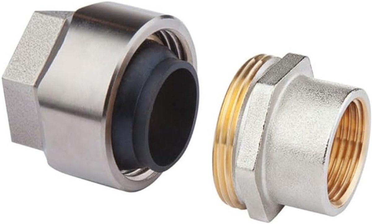 Adapter G3/4 inch - voor 3/4 inch staalbuis - snel vervangen zonder lassen - ideaal voor renovatie - ShopVlot