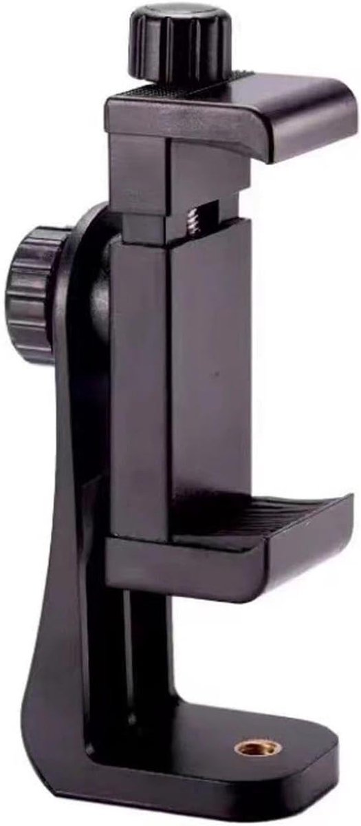 Smartphone houder - universele tripod voor mobiel - verticaal en horizontaal gebruik - ideaal voor fotografie - ShopVlot