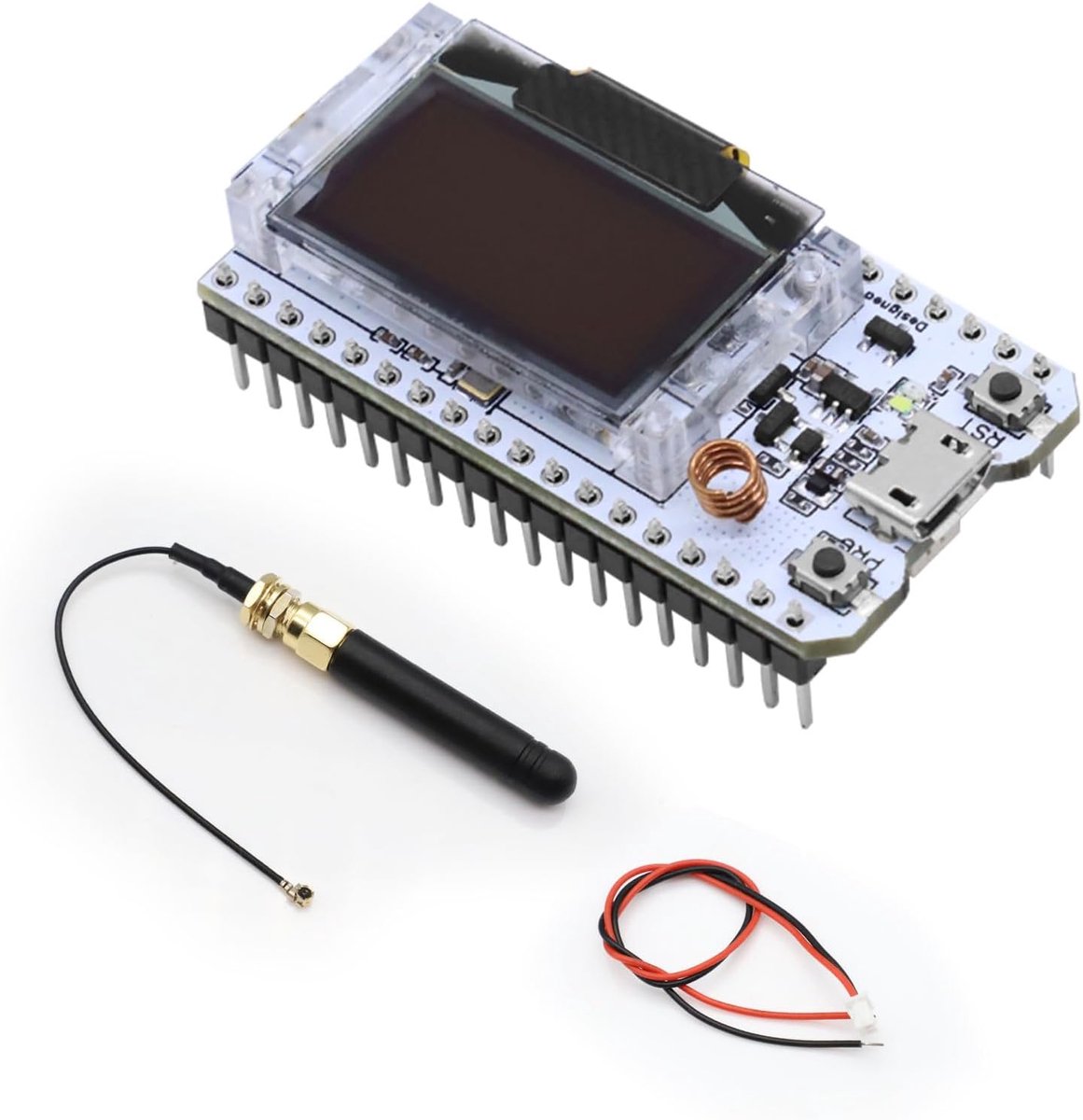 LoRa ESP32 Module - SX1276 LoRa V2 Board met OLED Display - 868MHz-915MHz - Ideaal voor IoT-toepassingen - ShopVlot