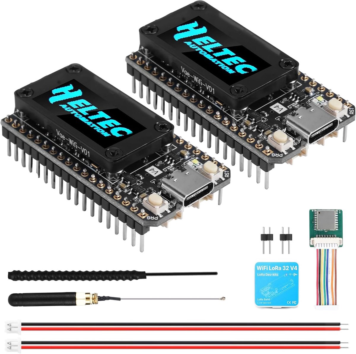 LoRa ESP32 V4 ontwikkelingsboard - GNSS-module - 868MHz antenne - ideaal voor IoT toepassingen - ShopVlot