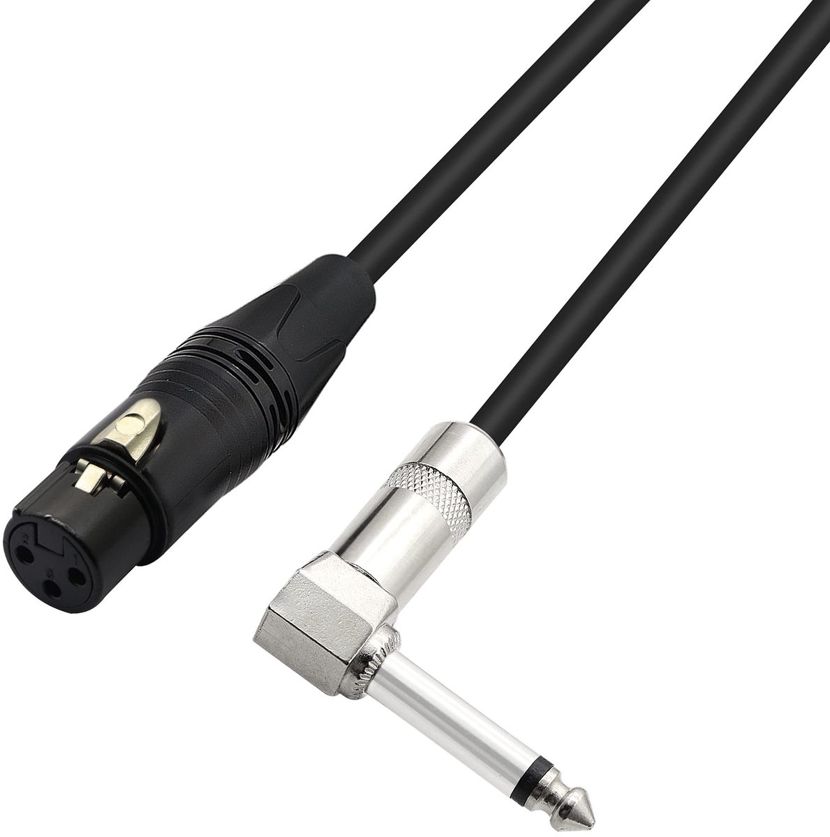 Solidchoice - 6.35mm Mono naar XLR Kabel 50cm