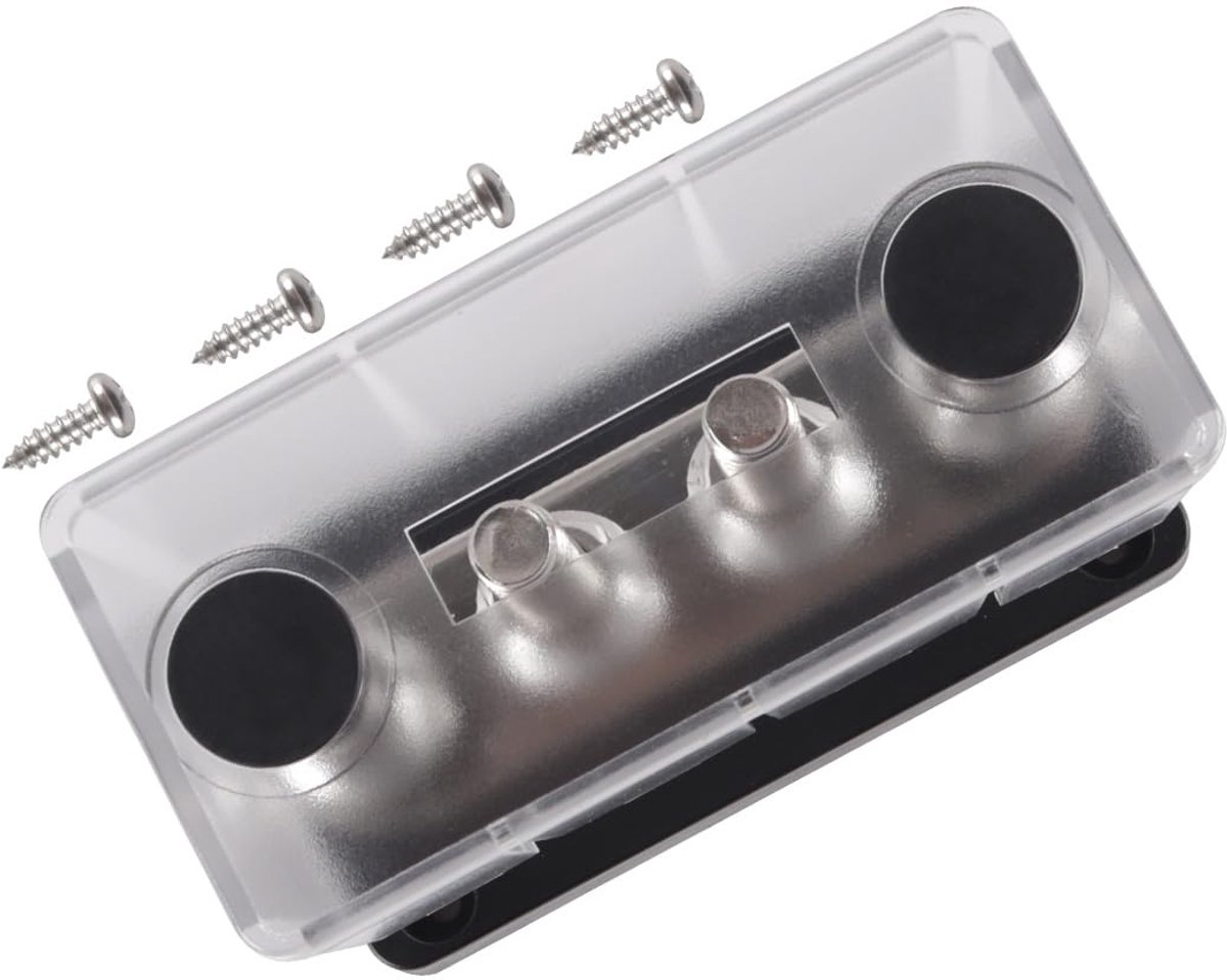 Bussysteem 12V-48V - 300A - met 4 x M10 polen - robuuste constructie voor hoge belasting - ShopVlot