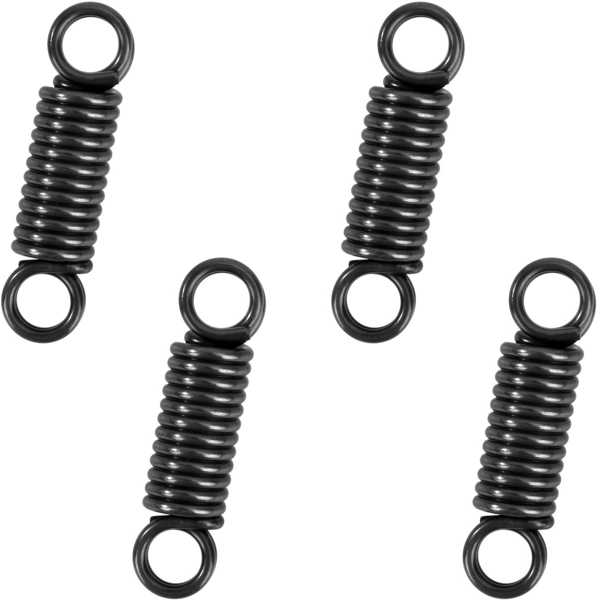 Solidchoice - Set van 4 Tension Springs met Haken, 45 mm, 12 mm Diameter