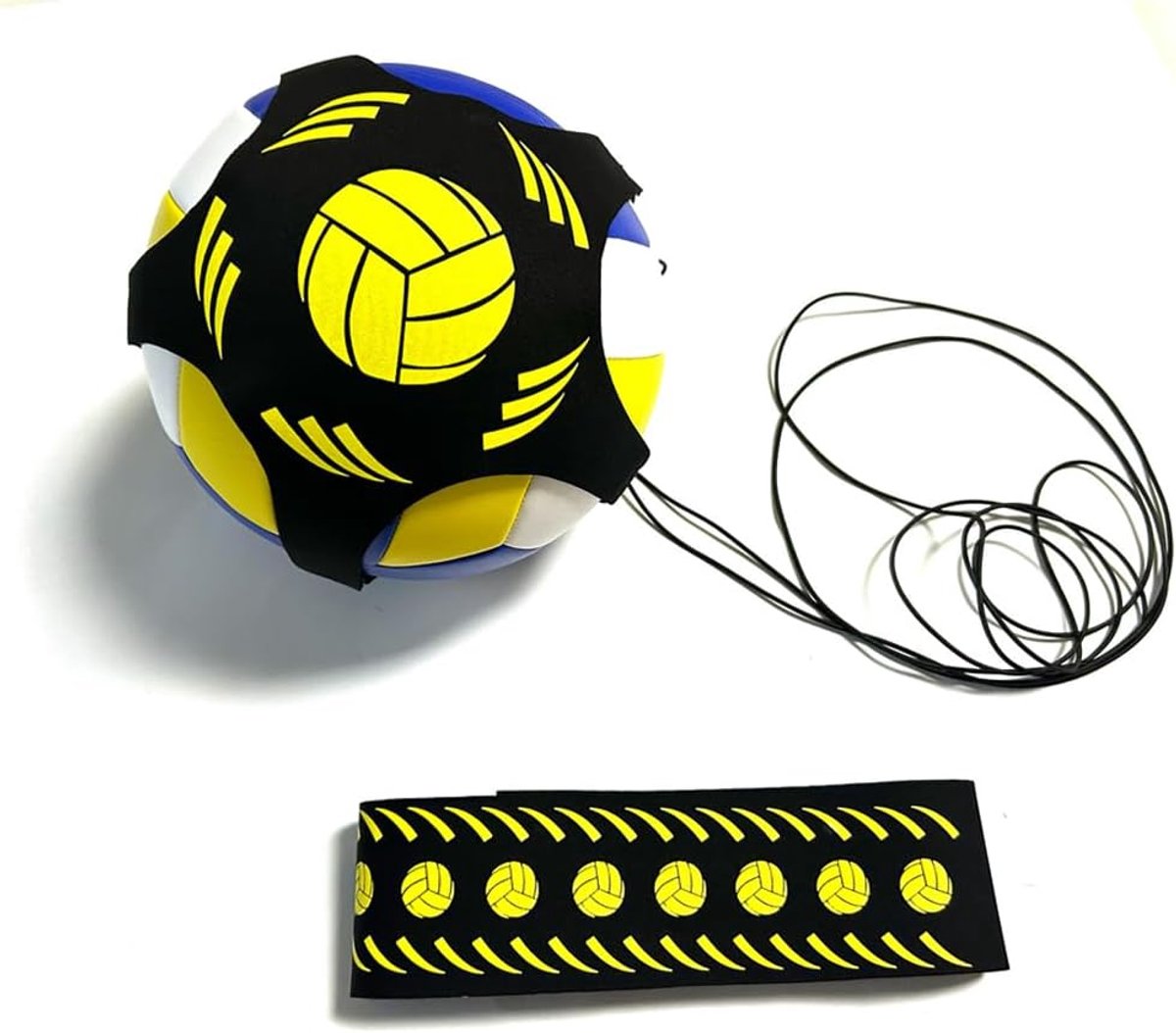 Volleybaltrainer voor kinderen - Verstelbaar met hulpgereedschap - Ideaal voor beginnersoefeningen - ShopVlot