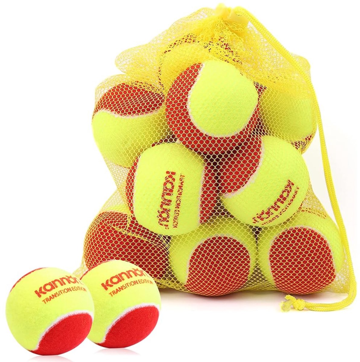 Solidchoice - Tennisballen Stage 3 met Draagtas voor Kinderen en Honden