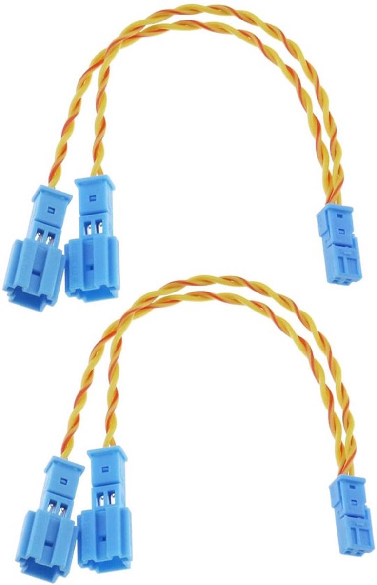stuks luidspreker-tweeterbedradingsharnasconnector compatibel met X1 X3 X5 F10 F18 F30 F20 E60 E90 E70 audioluidsprekerverbinding