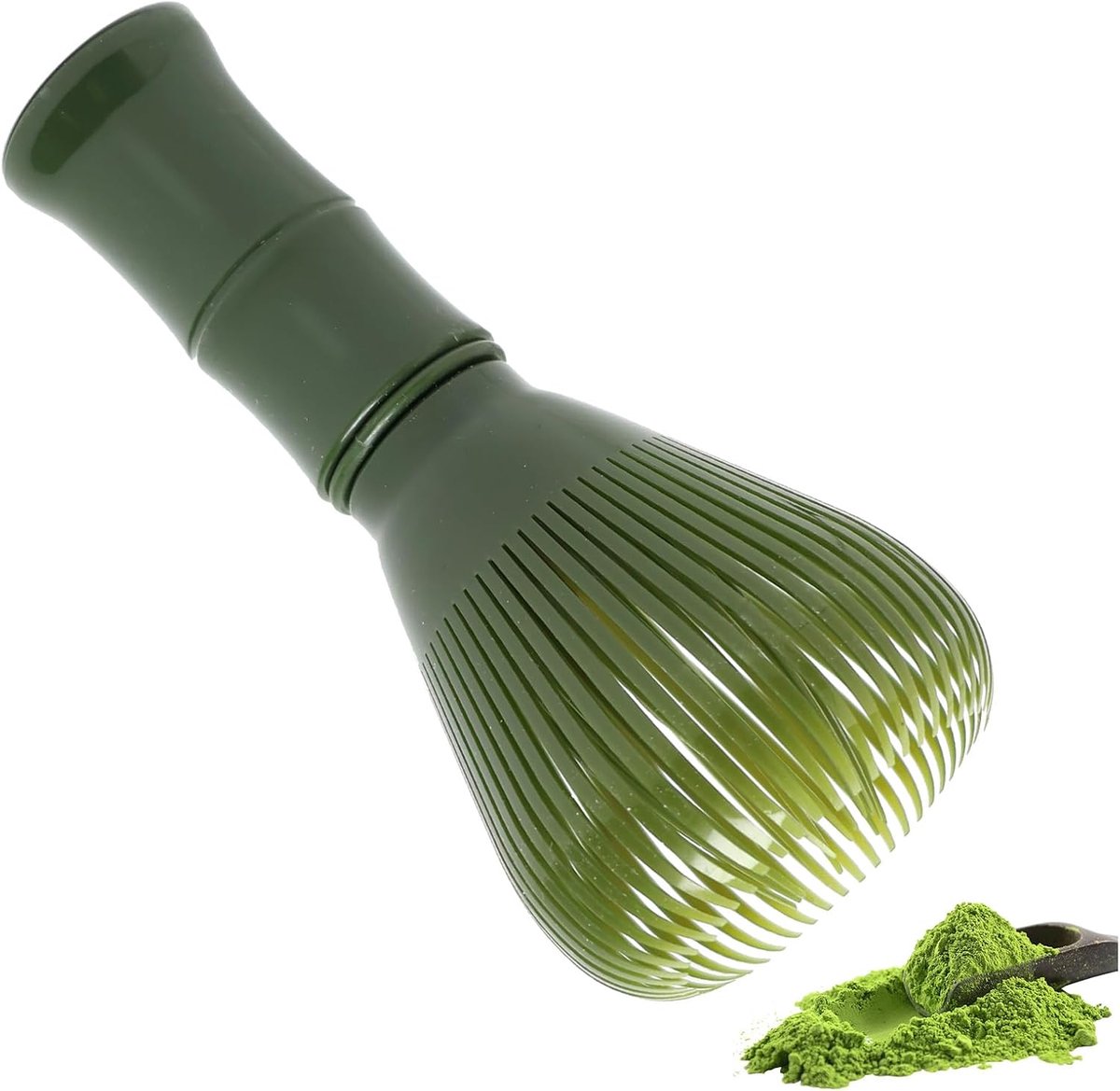 Matcha klopper - ergonomisch ontwerp - duurzame hars - ideaal voor traditionele theeceremonies - ShopVlot