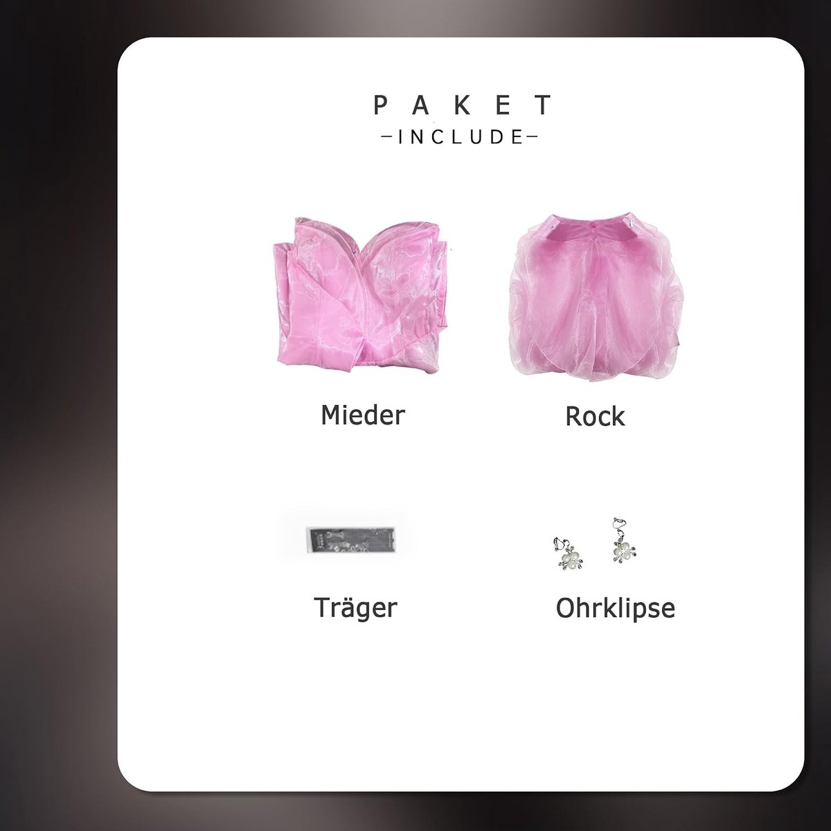 Wicked kostuum Glinda - roze - dames L - perfect voor Halloween - ShopVlot