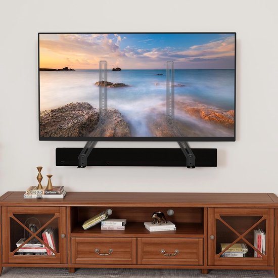 Soundbar houder universeel - geschikt voor meerdere modellen - eenvoudig te monteren - biedt optimale geluidskwaliteit - ShopVlot — afbeelding 2