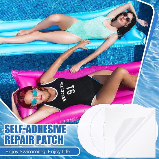 Reparatieset - Reparatietape - Waterdicht Maken - Zelfklevend TPU - 50 Stuks - Transparant van Merkloos — afbeelding 4