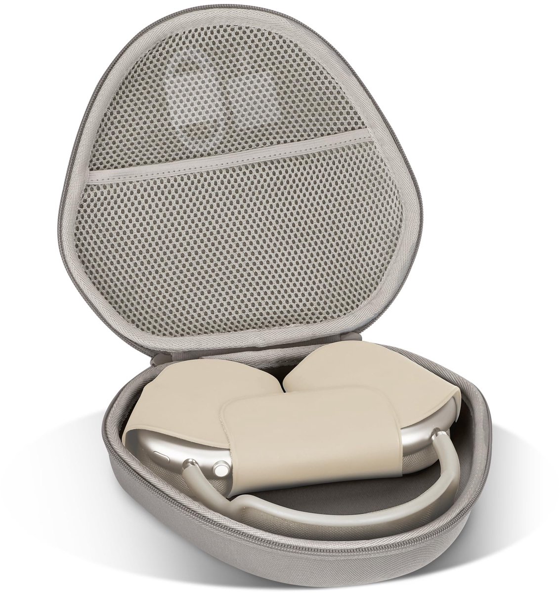 Solidchoice - Hard Case voor Over-ear Hoofdtelefoon in Aardetinten
