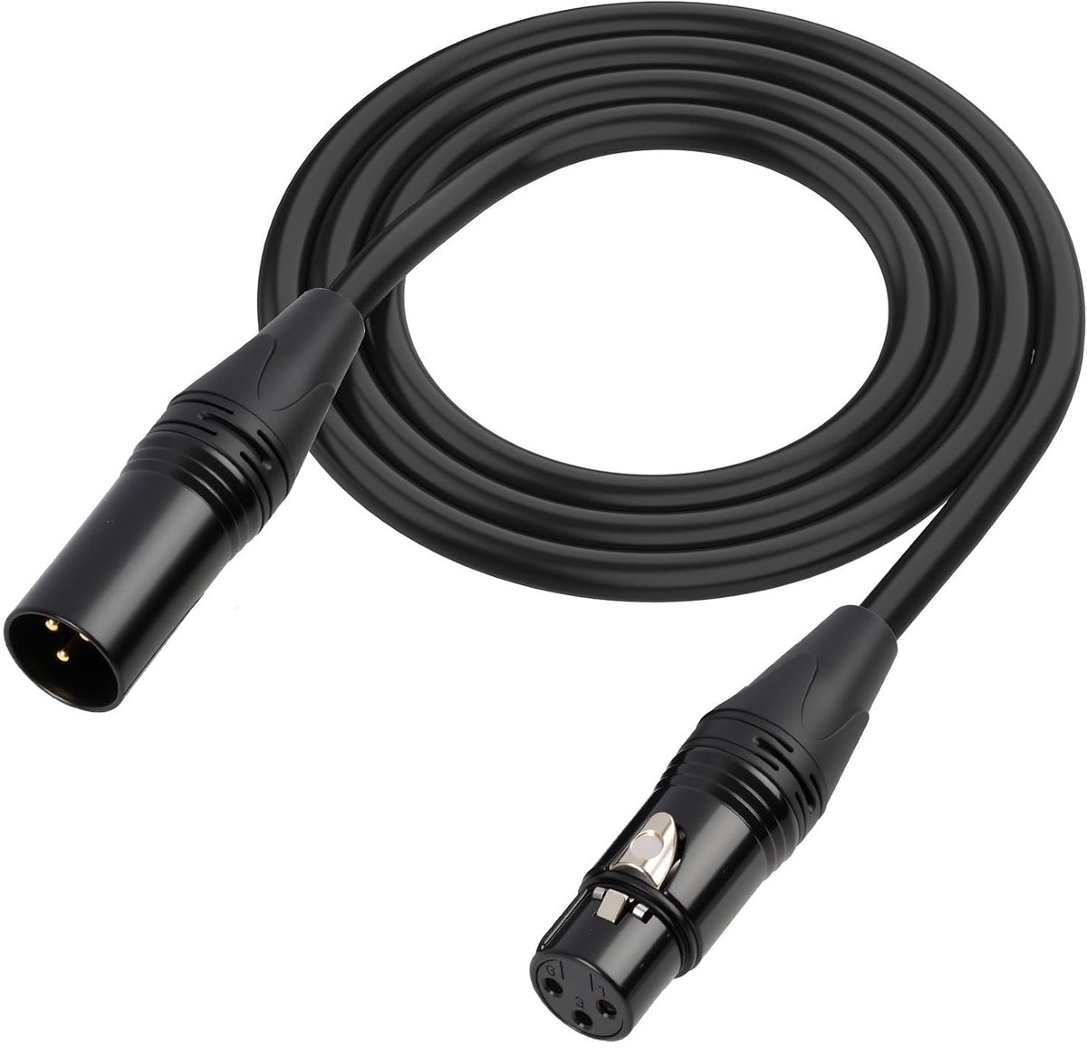 XLR kabel 1m - symmetrisch - male naar female - hoge geluidskwaliteit - ShopVlot