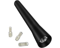 Auto antenne 6,5 cm - universele draad - optimale AM/FM ontvangst - eenvoudige installatie - ShopVlot