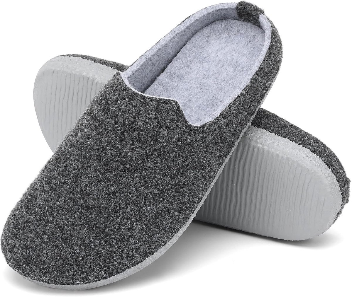 Warme winterslippers unisex - geheugenschuim - pluche - comfortabel voor binnen - ShopVlot