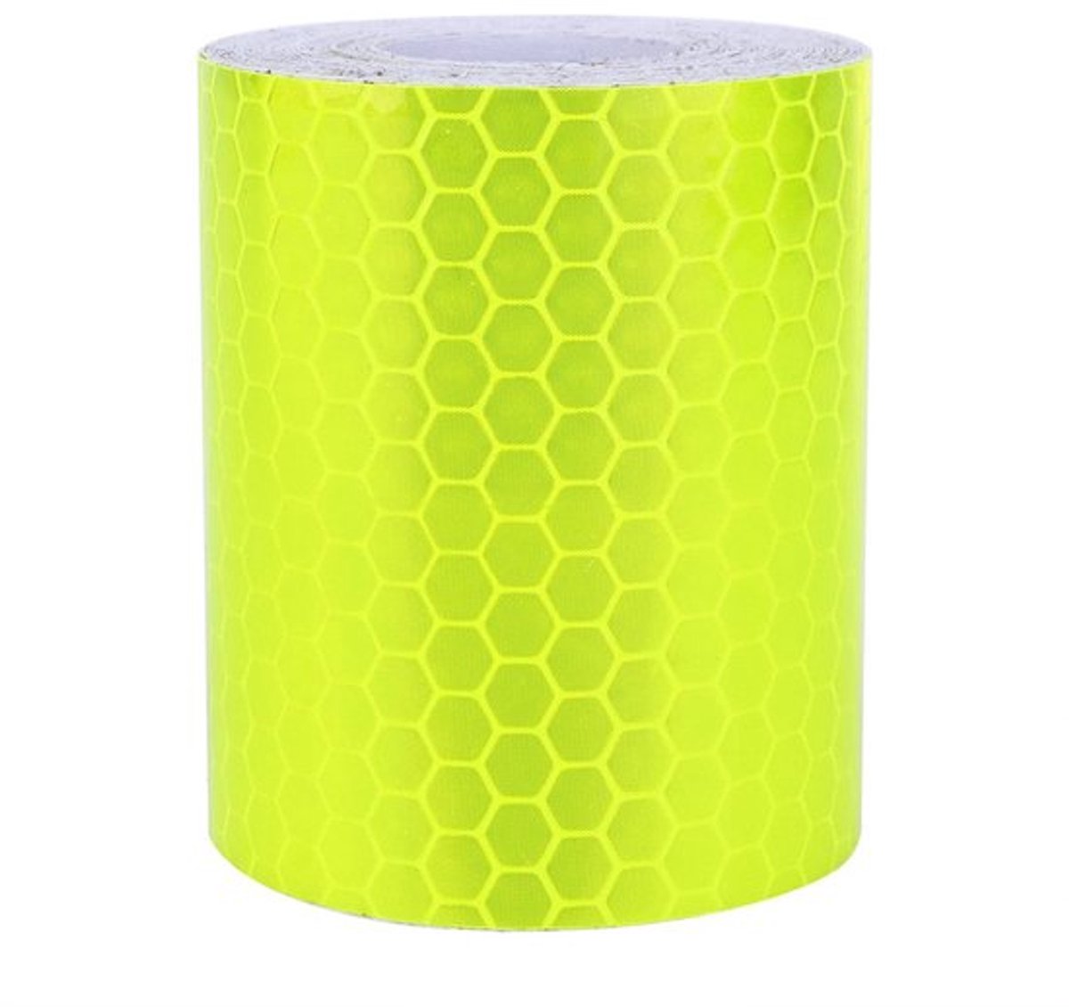 Reflectietape 5cm breed - PVC - 3 meter lang - Waarschuwings tape - Reflecterende tape - Veiligheidstape - Voor voertuigen en huishoudelijke apparaten - Waarschuwingsband