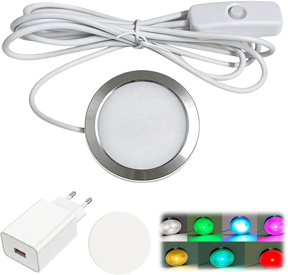 LED Lamp Set voor 3D Printer - Creatieve DIY Lamp Kit - Vervanging voor Bambu Lab A1/P1S/X1C - ShopVlot